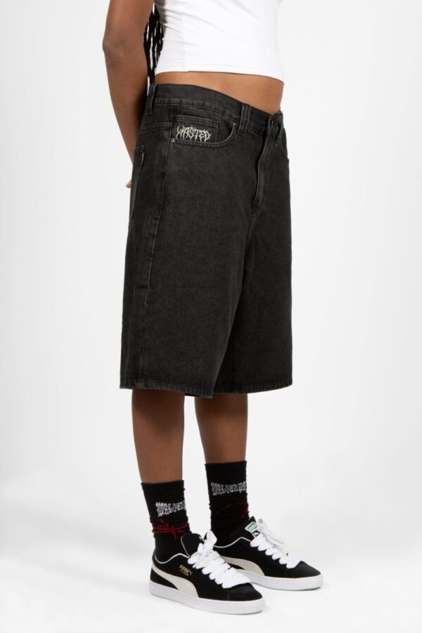 wasted Paris CASPER FEELER JORTS (faded Black)