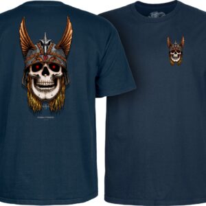 Powell Peralta ANDY ANDERSON SKULL T-SHIRT NAVY