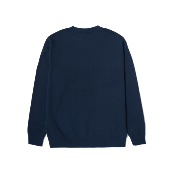 HUF QUALITY CREWNECK SWEATSHIRT NIGHTSHADE