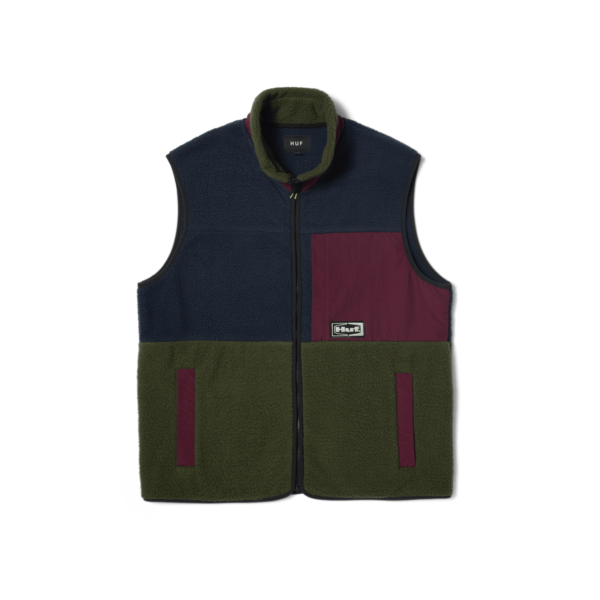 HUF SONOMA HIGH PILE VEST multi