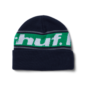 HUF CONTINUAL CUFF BEANIE navy