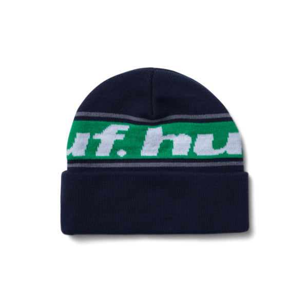 HUF CONTINUAL CUFF BEANIE navy