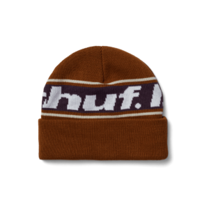 HUF CONTINUAL CUFF BEANIE russet