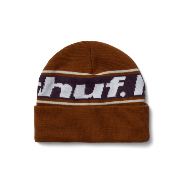 HUF CONTINUAL CUFF BEANIE russet