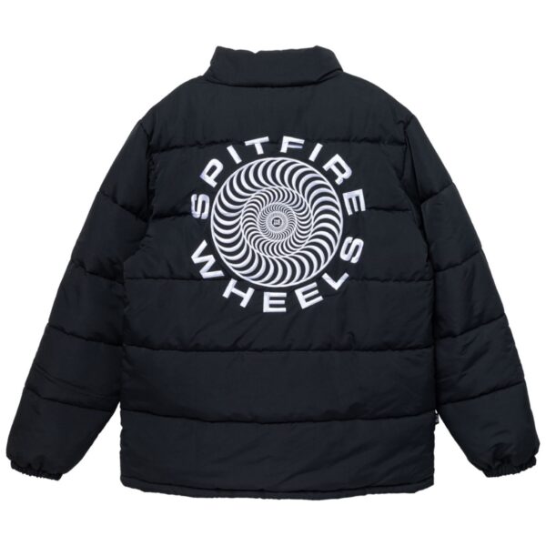 Spitfire Wheels Jacket Classic 87 Swirl Puff Black