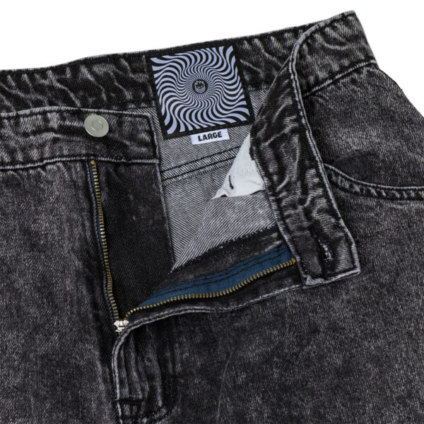 SPITFIRE BIGHEAD FILL DENIM PANT DENIM PANTS BLACK STONE WASH