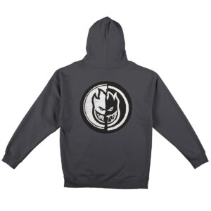 spitfire YIN YANG hoodie CHARCOAL 