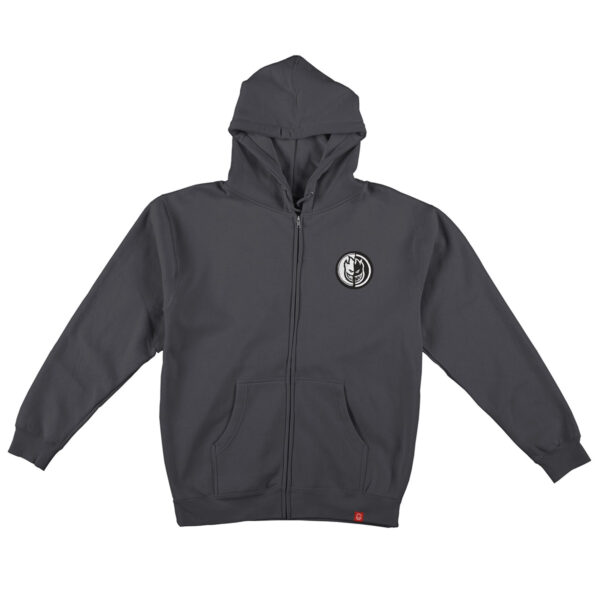 spitfire YIN YANG hoodie CHARCOAL 