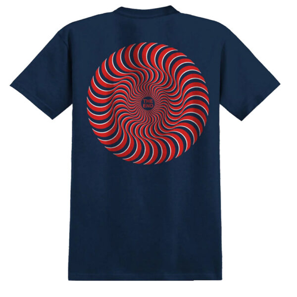 Spitfire - Classic Swirl T-SHIRT Navy