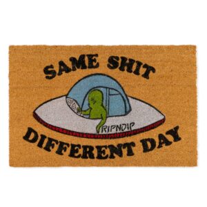 Ripndip Same Shit Different Day Door Mat Brown (56cm x 90cm)