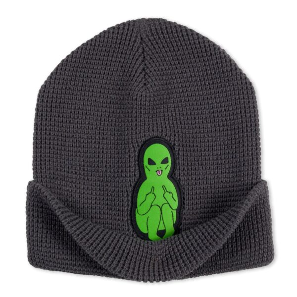 Ripndip Lord Alien Beanie Charcoal OS