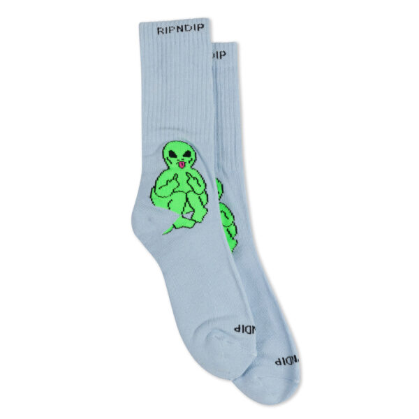 Ripndip Lord Alien Socks Light Slate Os