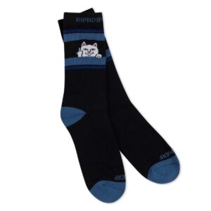 Ripndip Peeking Nermal Socks Black/Slate OS