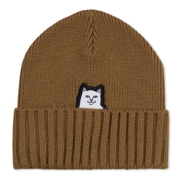 Ripndip Lord Nermal Beanie Brown OS