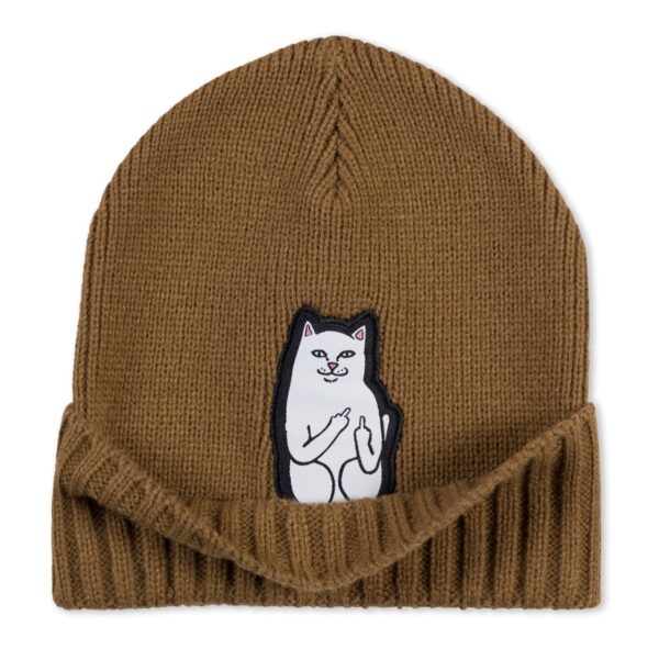 Ripndip Lord Nermal Beanie Brown OS