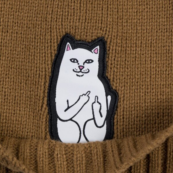 Ripndip Lord Nermal Beanie Brown OS