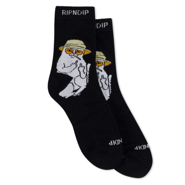 Ripndip Nermal S Thompson Mid Socks Black Os