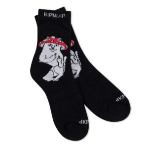 Ripndip Lord Shroomy Mid Socks Black OS