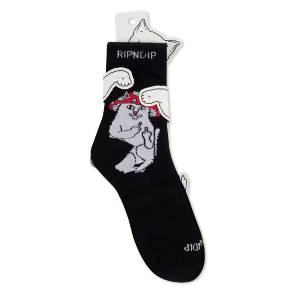 Ripndip Lord Shroomy Mid Socks Black OS