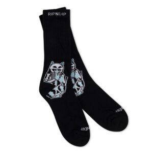 Ripndip Lord Shroomy Mid Socks Black OS