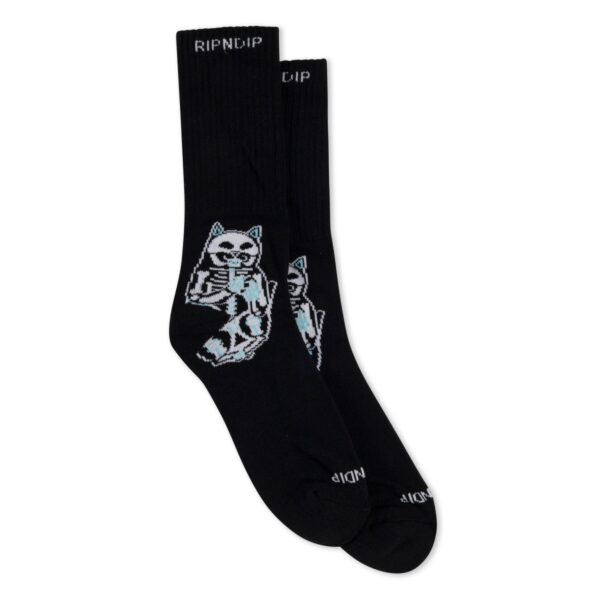 Ripndip Lord Shroomy Mid Socks Black OS