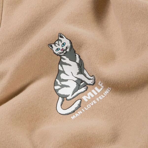 Ripndip Man I Love Felines Hoodie Sandstone