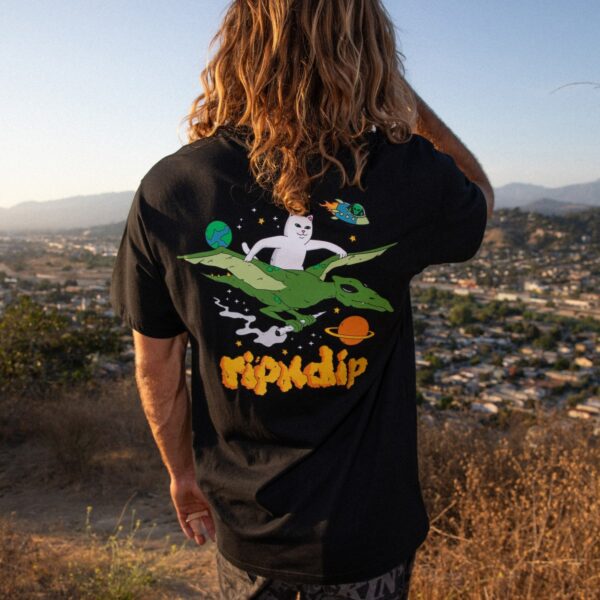 Ripndip Space Bird T-Shirt Black