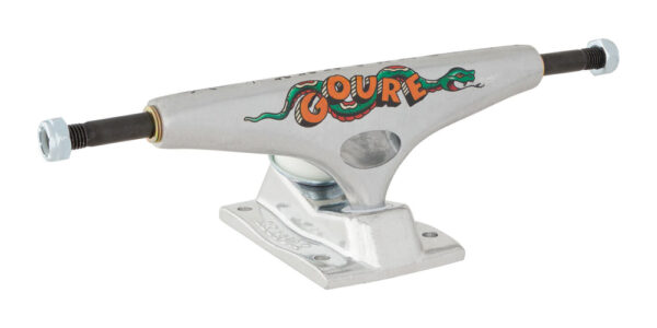 Krux Trucks Aaron Goure DLK Skateboard Trucks SET Silver 8,25"