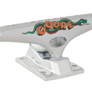 Krux Trucks Aaron Goure DLK Skateboard Trucks SET Silver 8,5"