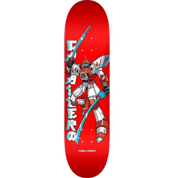 Powell Peralta Steve Caballero Gundam Skateboard Deck Red 8,25"