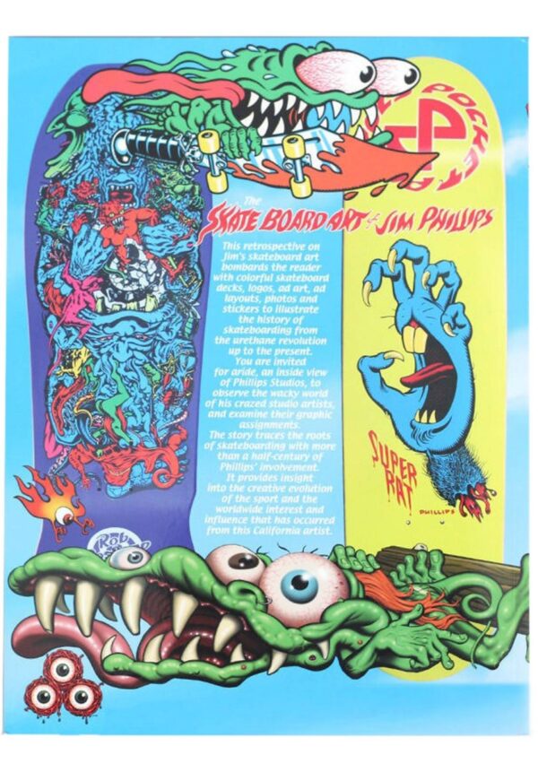 The Skateboard Art of Jim Phillips "Santa Cruz"