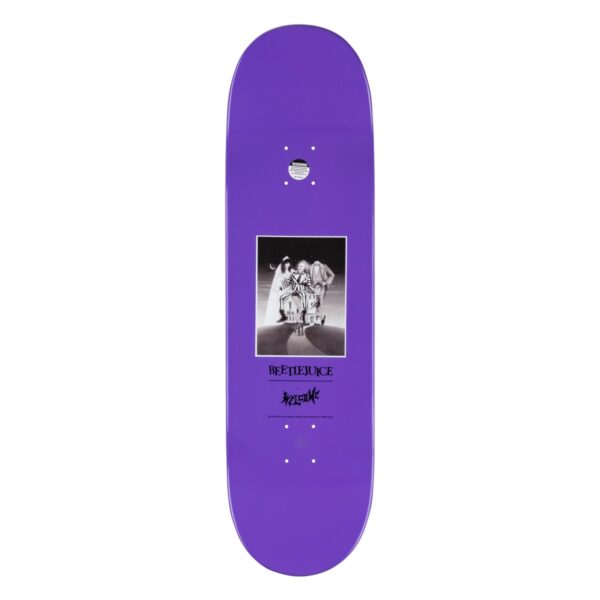 WELCOME x BEETLEJUICE SHOWTIME ON POPSICLE BLACK PURPLE DIP 9"