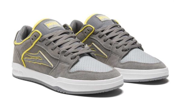 lakai footwear telford low (grey/reflective)