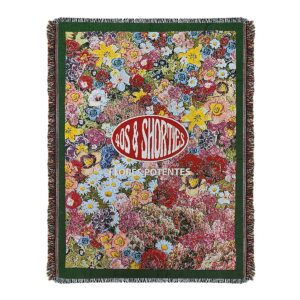 40's & Shorties Flower Collage Blanket