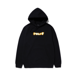 HUF BLUR PULLOVER HOODIE Black