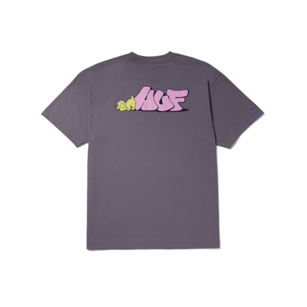 HUF DOG SENSE T-SHIRT Light Plum