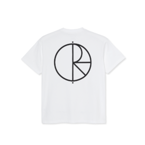 POLAR JR. T-SHIRT STROKE LOGO WHITE