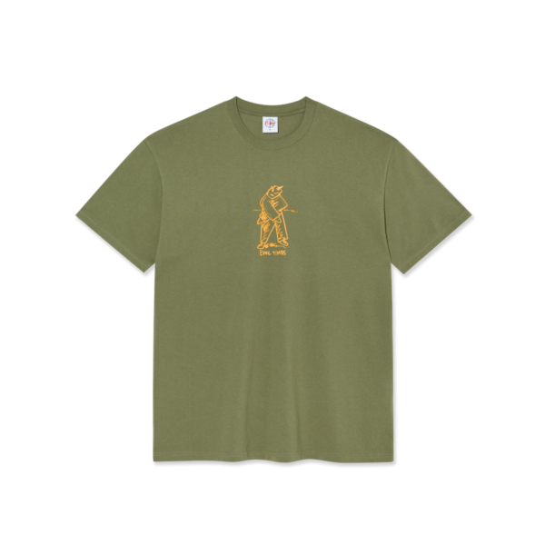 POLAR T-SHIRT EVOL TIMES ARMY GREEN