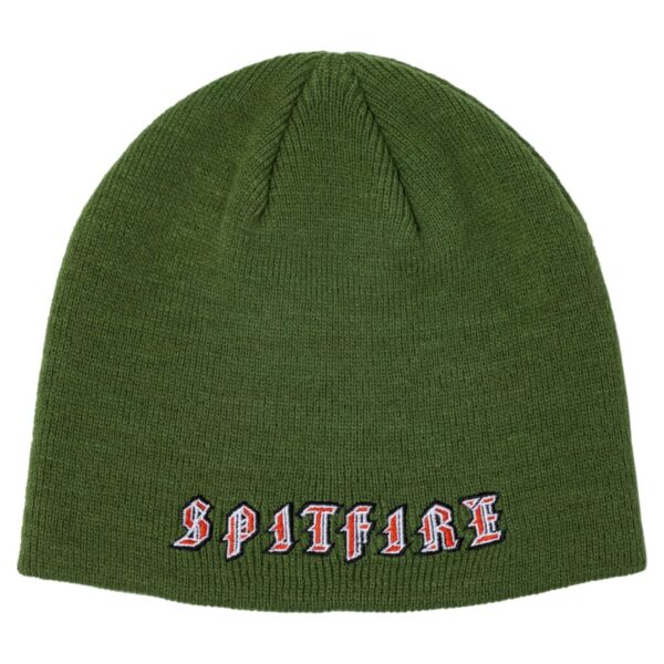 Spitfire Old Skully Beanie Olive os