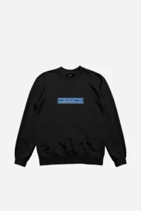 WASTED PARIS CREWNECK PULSE BLACK