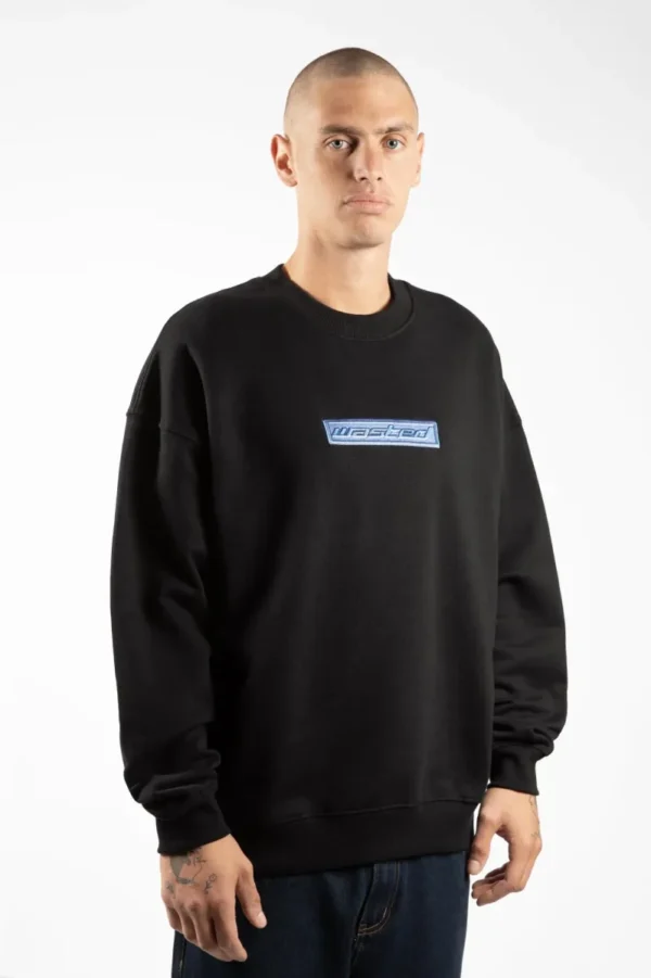 WASTED PARIS CREWNECK PULSE BLACK