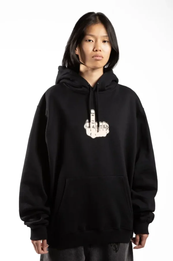 WASTED PARIS HOODIE MIDDLE BLACK