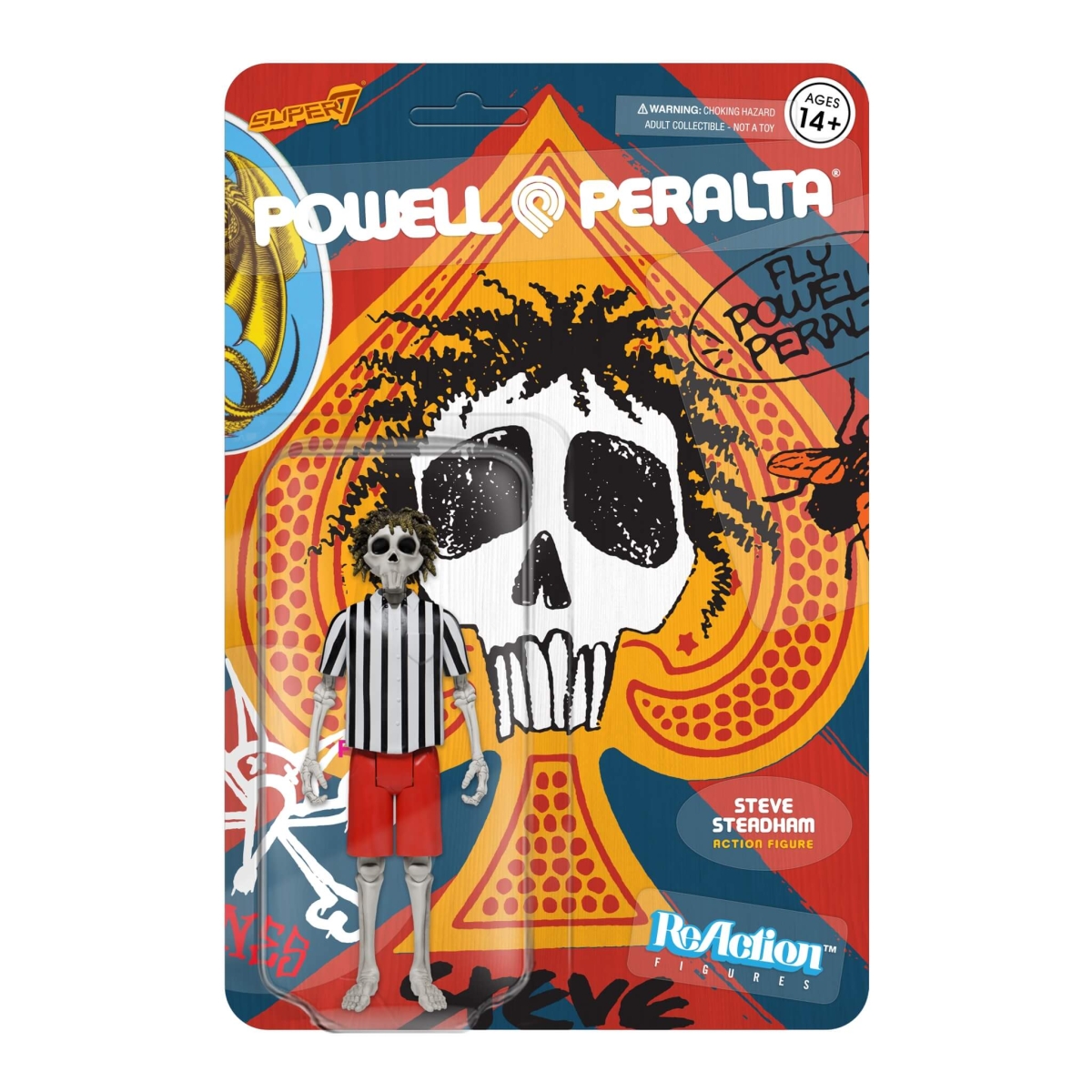 super 7 - Powell Peralta ReAction Figures Wave 1 Steve Steadham