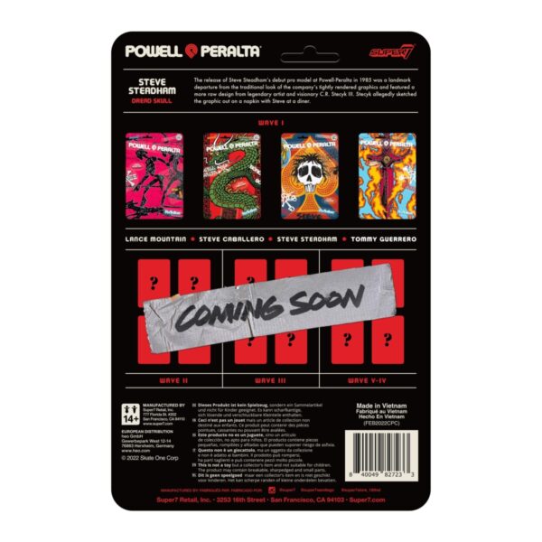super 7 - Powell Peralta ReAction Figures Wave 1 Steve Steadham