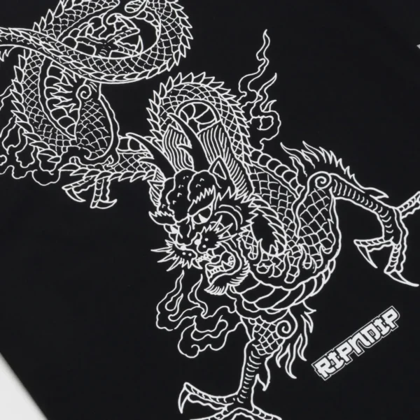 RIPNDIP HAKU T-SHIRT BLACK