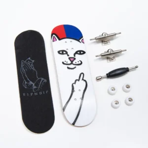 RIPNDIP LORD NERMAL MINI SKATEBOARD RED/BLUE