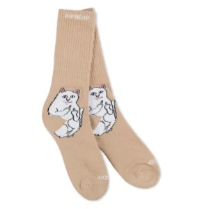 RIPNDIP LORD NERMAL SOCKS ALMOND