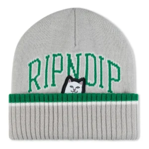 RIPNDIP LORD NERMAL TEAM SPIRIT BEANIE GREEN/GREY