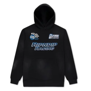 RIPNDIP RIPNRACE HOODIE BLACK FADE WASH