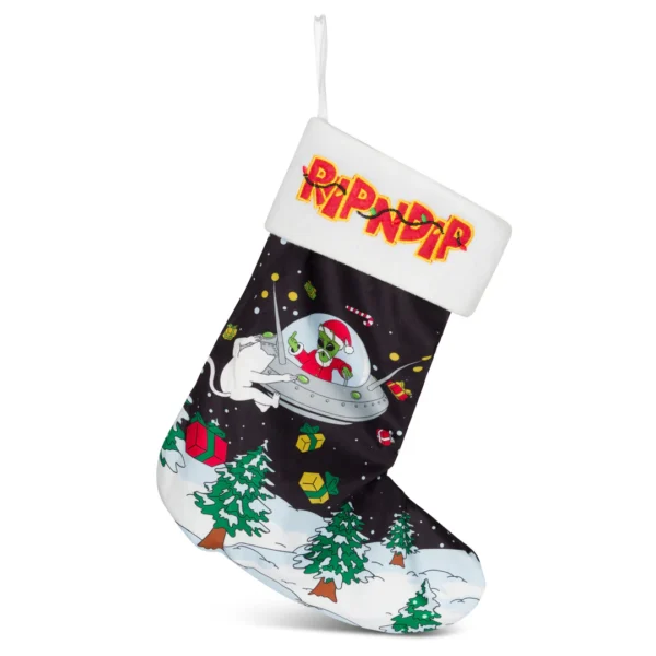 Ripndip Space Santa Christmas Stocking Multi